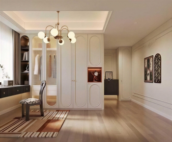 French Style Clothes Storage Area-ID:208951957