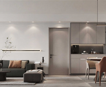 Modern A Living Room-ID:209171064