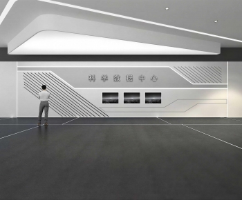 Modern Exhibition Hall-ID:383192062