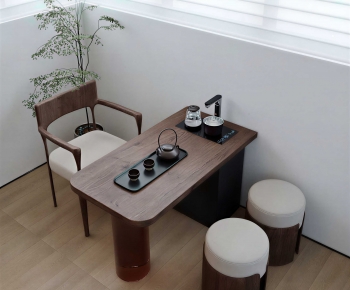 New Chinese Style Tea Tables And Chairs-ID:273343099