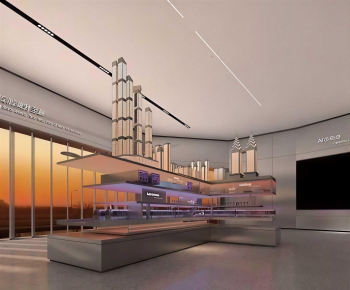 Modern Exhibition Hall-ID:165663961