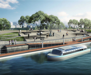 Modern Park Landscape-ID:516261109