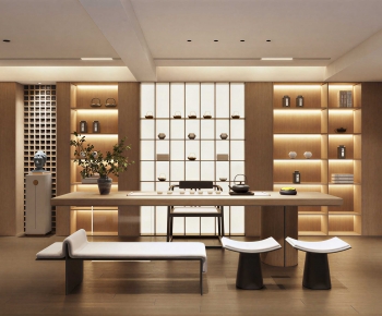 New Chinese Style Tea House-ID:925379044