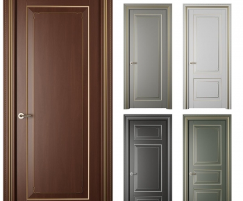 Simple European Style Single Door-ID:951801065