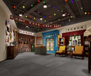 Modern Exhibition Hall-ID:847457897