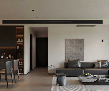 Modern A Living Room-ID:967121125