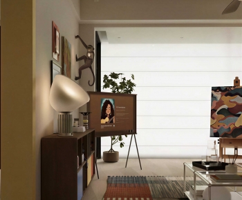 Modern A Living Room-ID:131809744