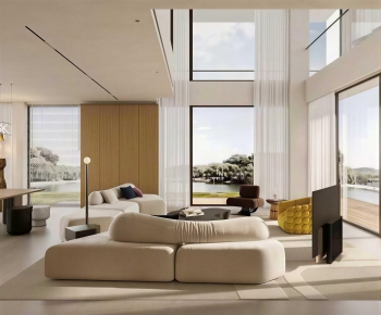 Modern A Living Room-ID:416173939