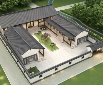 New Chinese Style Detached Villa-ID:684236055