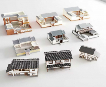 New Chinese Style Residential Building-ID:246743924