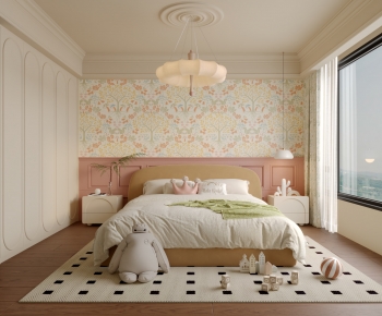 French Style Girl's Room Daughter's Room-ID:426985989