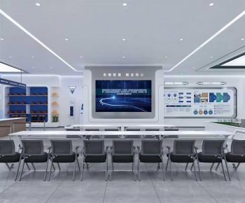 Modern Exhibition Hall-ID:456718922