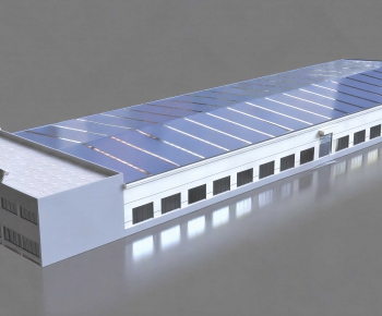 Modern Industrial Building-ID:957952983