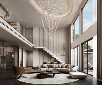 Modern A Living Room-ID:937217953