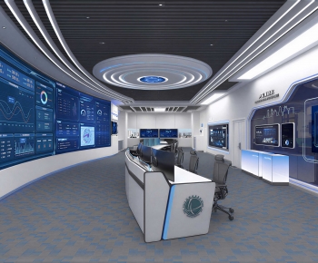 Modern Exhibition Hall-ID:846036911