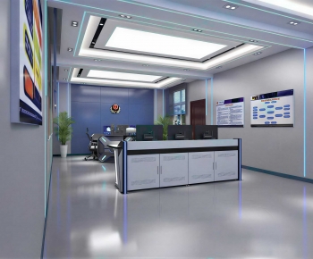 Modern Exhibition Hall-ID:215652943