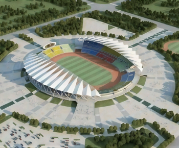 Modern Architecture Of Artistic Style-ID:793709897