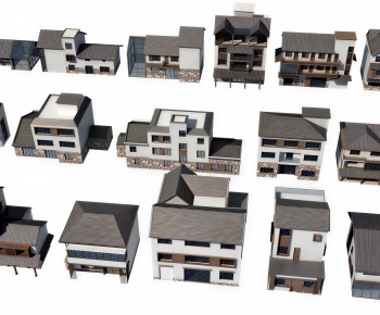 New Chinese Style Residential Building-ID:662090064