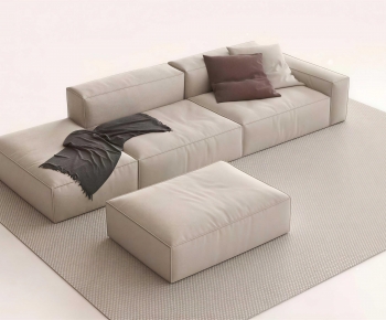 Modern Three-seat Sofa-ID:916789058