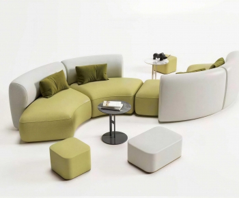 Modern Curved Sofa-ID:911540038