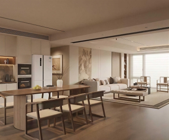 New Chinese Style Dining Room-ID:626161148