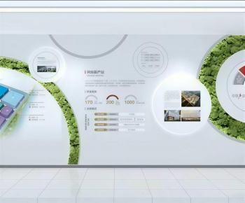 Modern Exhibition Hall-ID:665134912