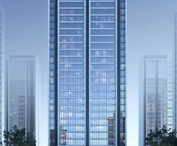 Modern Residential Building-ID:137384891