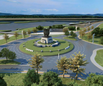 Modern Park Landscape-ID:250680927