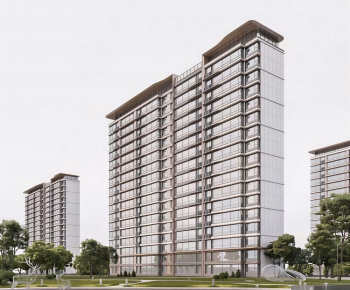 Modern Residential Building-ID:267205959