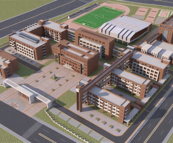 Modern Architectural Bird's-eye View Planning-ID:316476111