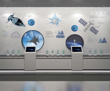 Modern Exhibition Hall-ID:542347916