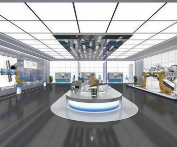 Modern Exhibition Hall-ID:532810797