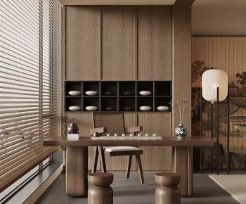 New Chinese Style Tea House-ID:771621949