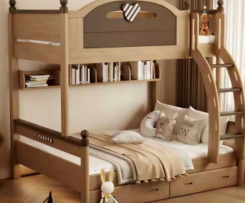 Modern Bunk Bed-ID:540606981