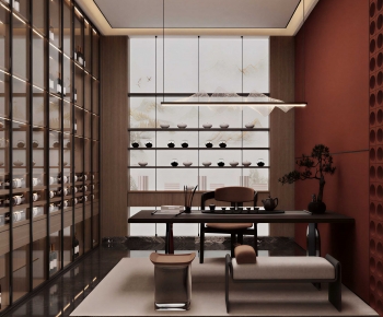 New Chinese Style Tea House-ID:949862964