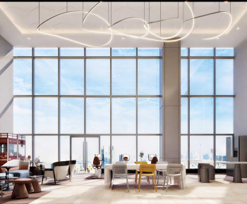 Modern Office Rest Area-ID:494107012