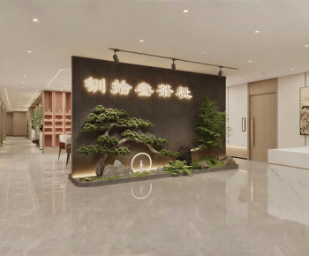 New Chinese Style Teahouse Tea House-ID:257809282