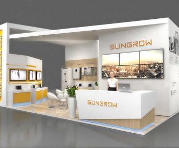 Modern Exhibition Hall-ID:361371998