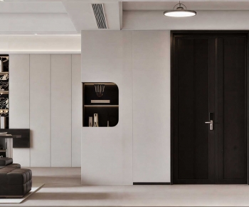 Modern A Living Room-ID:417227032