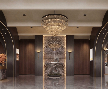 New Chinese Style Lobby Hall-ID:259990937