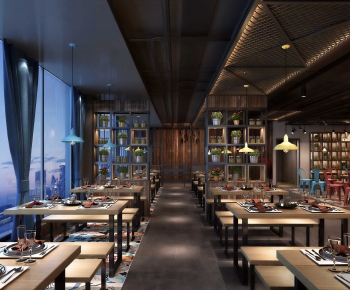 Industrial Style Restaurant-ID:143984088