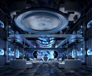 Modern Exhibition Hall-ID:361950445