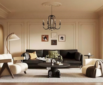 Modern A Living Room-ID:728876119