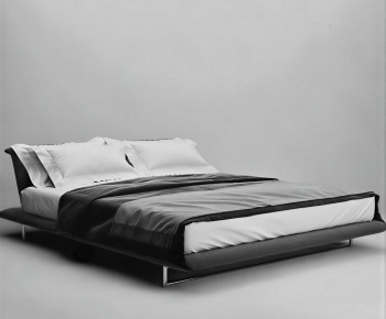Modern Double Bed-ID:315658098