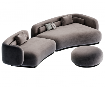 Modern Curved Sofa-ID:434561972