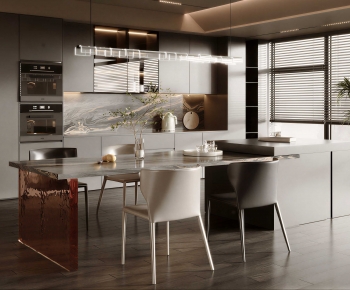 Modern Dining Room-ID:684412004