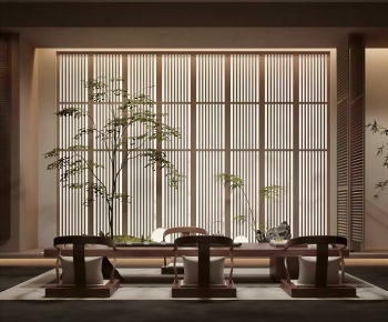 New Chinese Style Tea House-ID:292891031