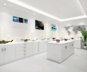 Modern Exhibition Hall-ID:992769004