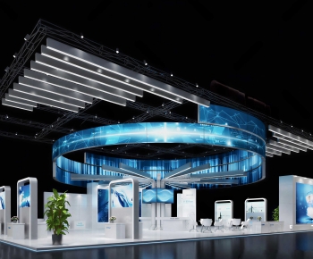 Modern Exhibition Hall-ID:847433094