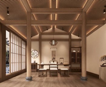 New Chinese Style Tea House-ID:704015979